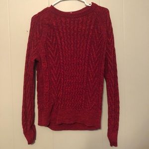 Gap maroon knit sweater
